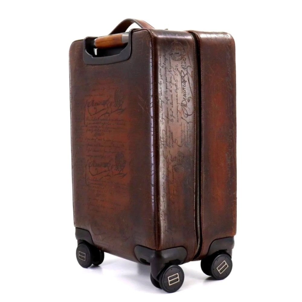 BERLUTI Scritto 1004 LEATHER LUGGAGE